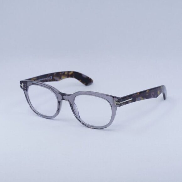 Tom Ford FT5807-B 020 Eyeglasses Grey 50mm Square Frame